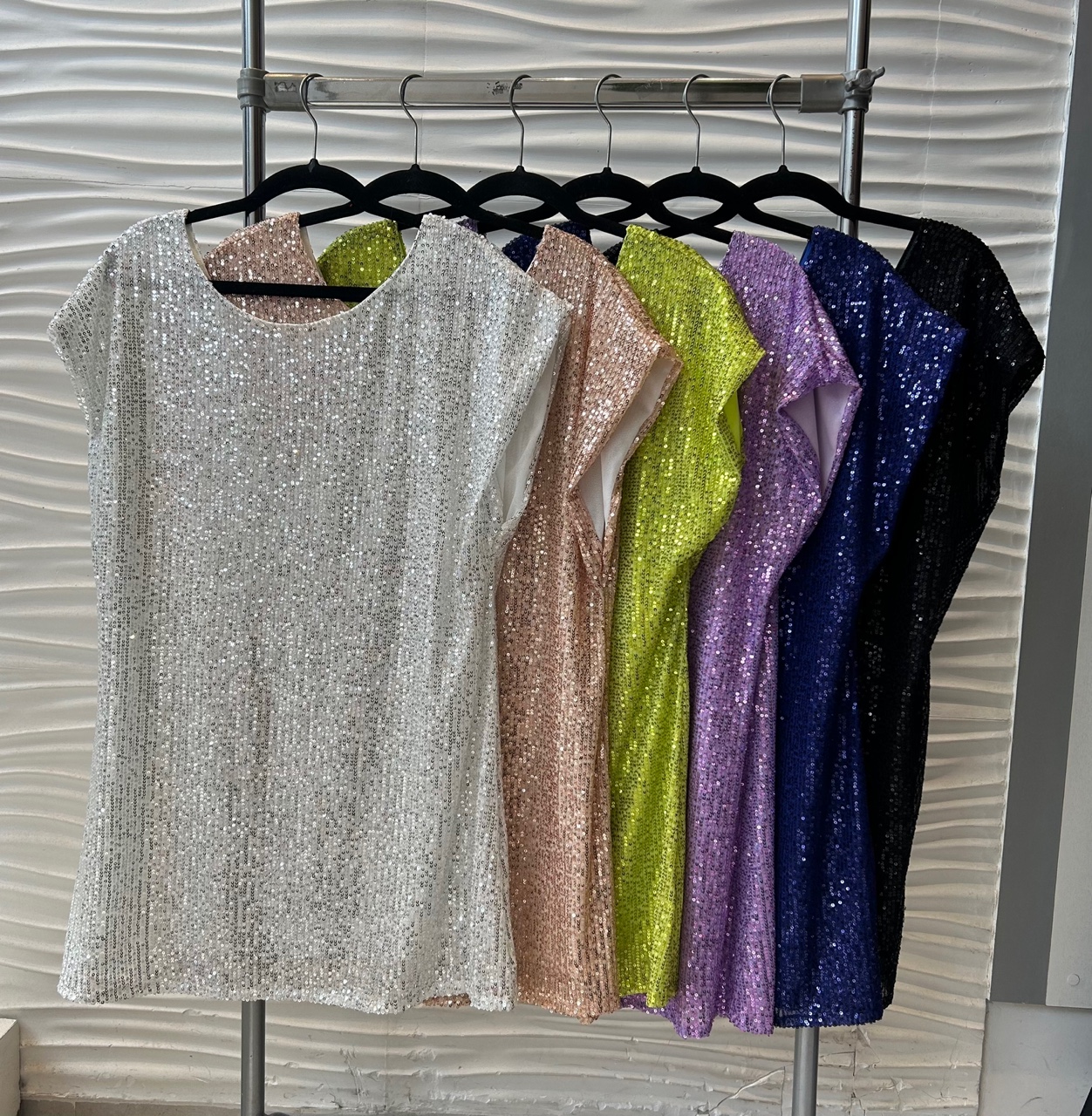 VESTIDO LENTEJUELA ANCHO V17