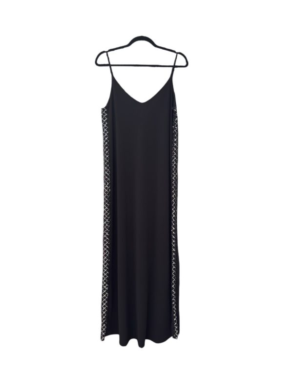 VESTIDO LARGO COMBI LENTEJUELA ROMBO V19
