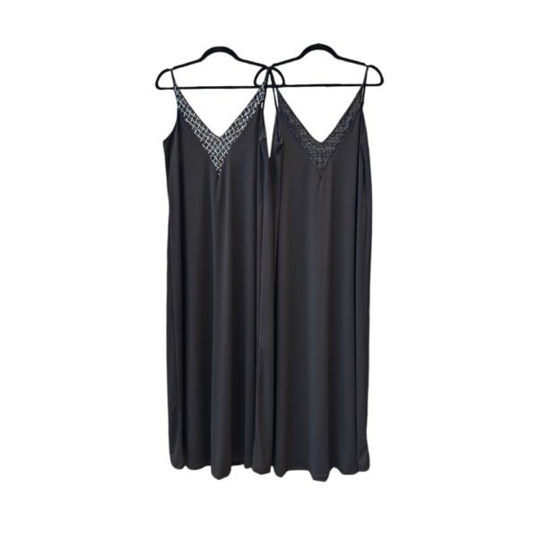 VESTIDO LARGO COMBI ROMBO V V18
