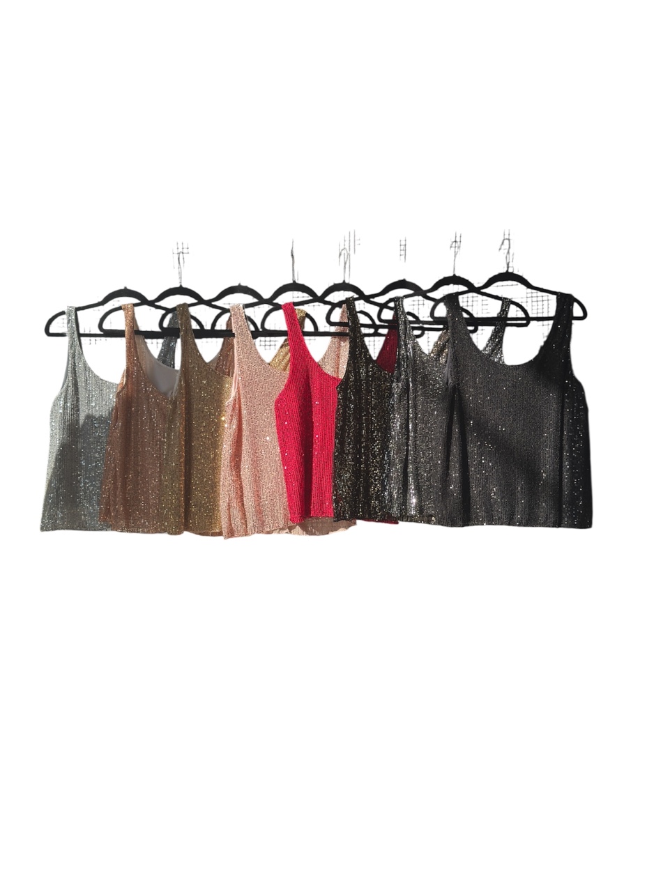 MUSCULOSA LENTEJUELA CUELLO REDONDO 1333