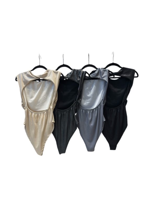 BODY MORLEY FOIL TIRA ESP CRUZADO 2507 - Imagen 2