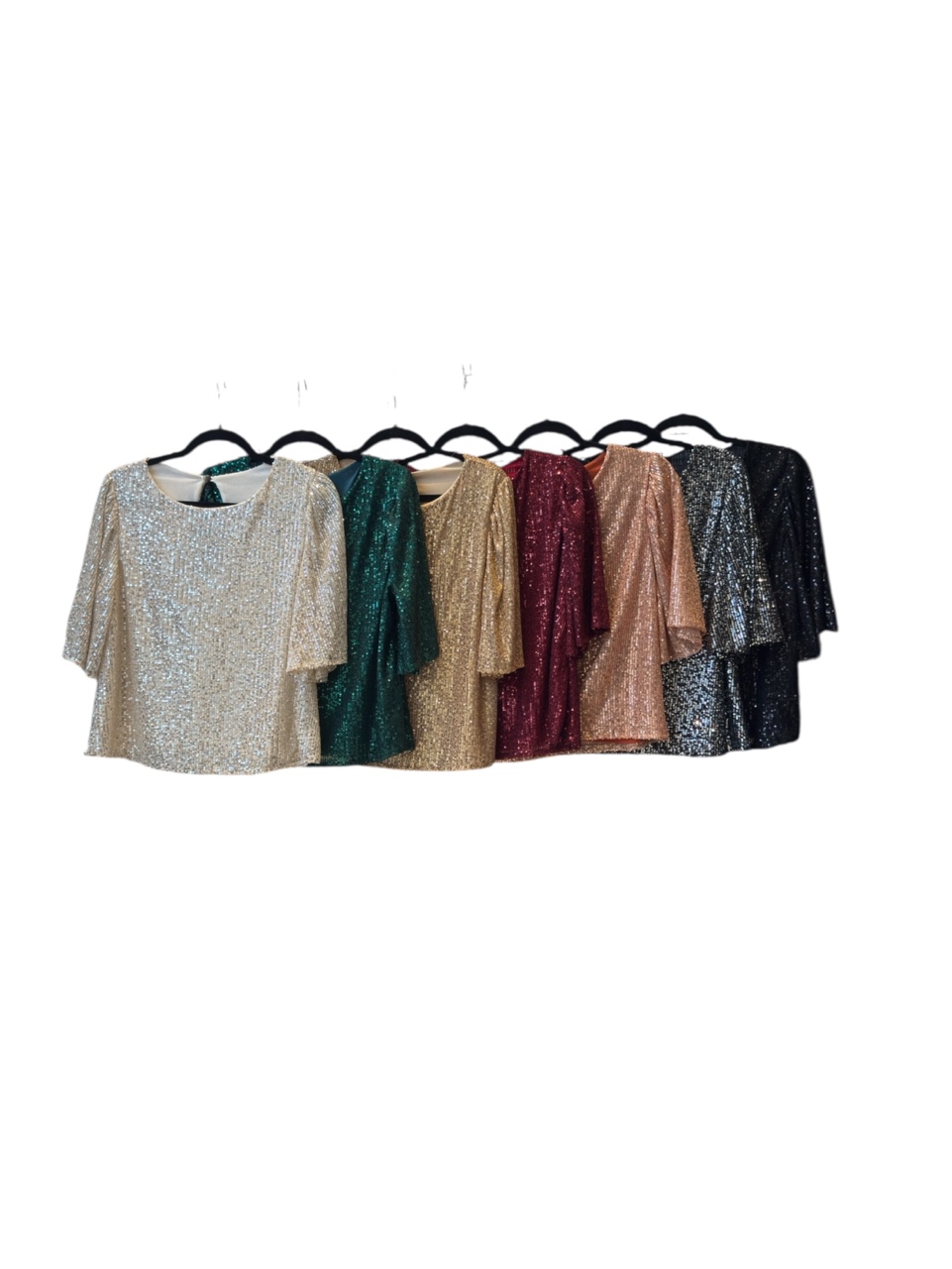 REMERA LENTEJUELA CON BOTON 1815