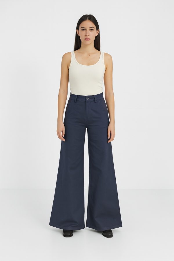 PANTALON WIDE LEG BENGALINA BOTA ANCHA BP5 - Imagen 2