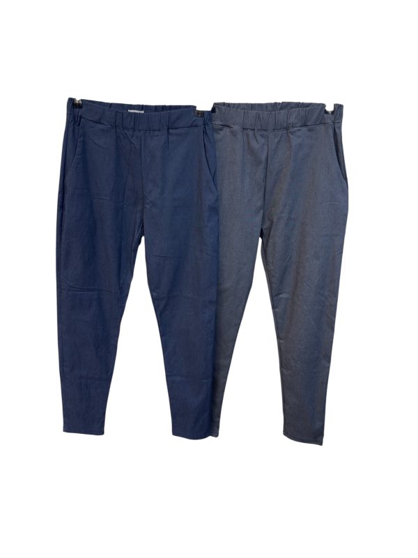 BABUCHA SIN LAZO TELA SIMIL JEAN 1039 - Imagen 2