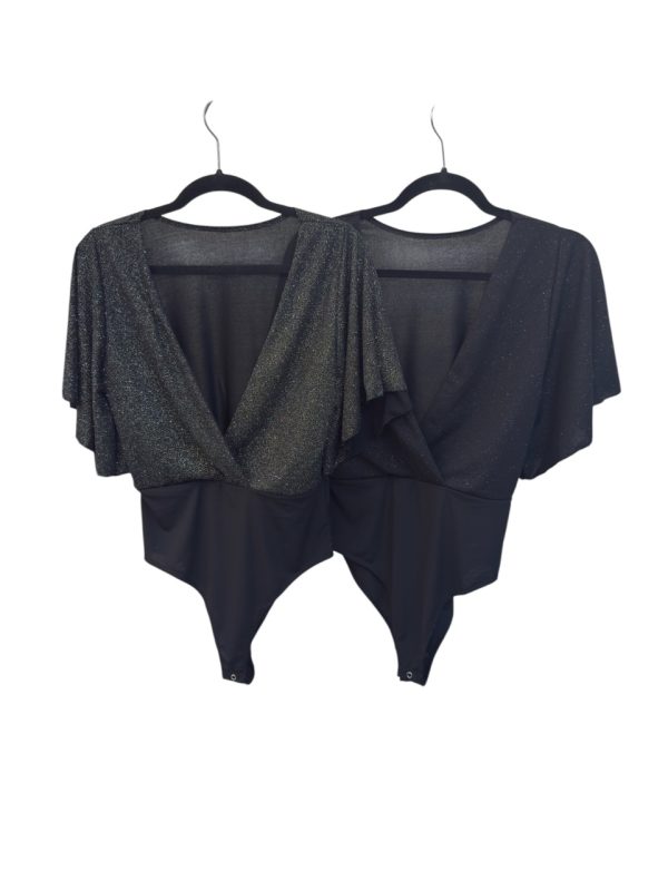 BODY GLITTER MANGAS MARIPOSA B2553 - Imagen 2
