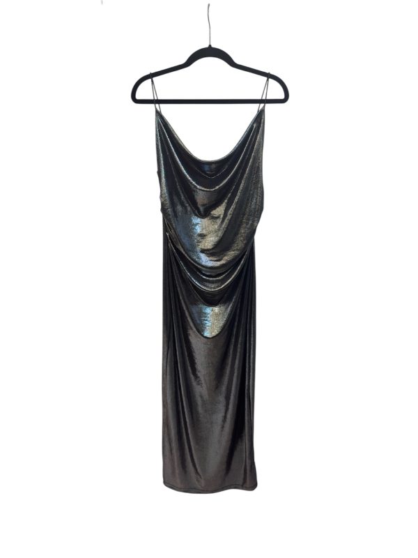 VESTIDO LARGO FOIL 2516F - Imagen 2