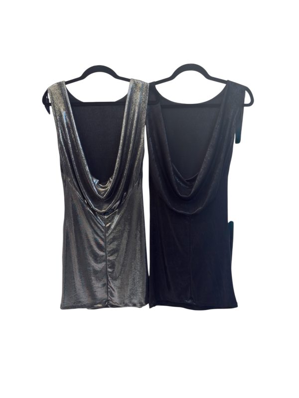 VESTIDO CORTO GLITTER BRILLO 2527 - Imagen 3